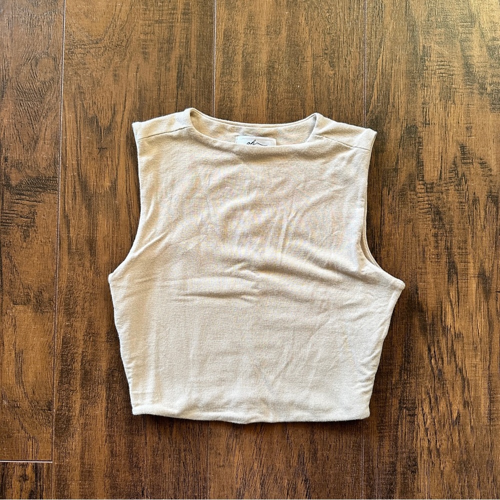 Oh Polly high neck cropped top